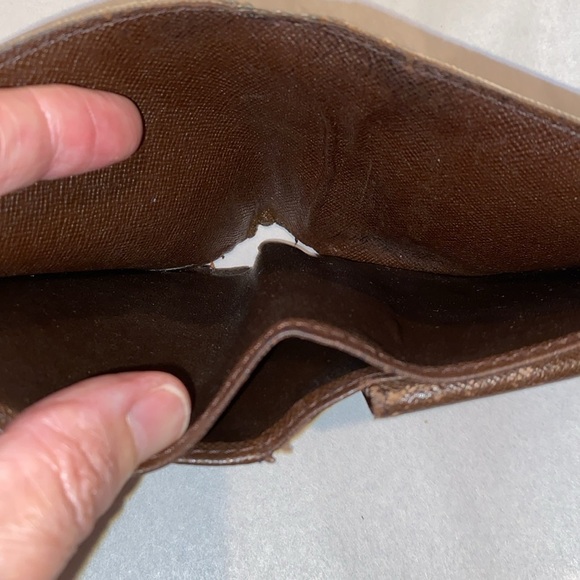 LOUIS VUITTON DAMIER Pertefeuille Marco BIFOLD WALLET #CA0045 - Picture 10 of 13